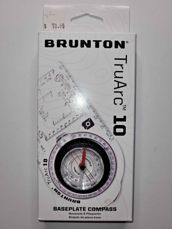 Brunton TruArc 10 Baseplate Compass