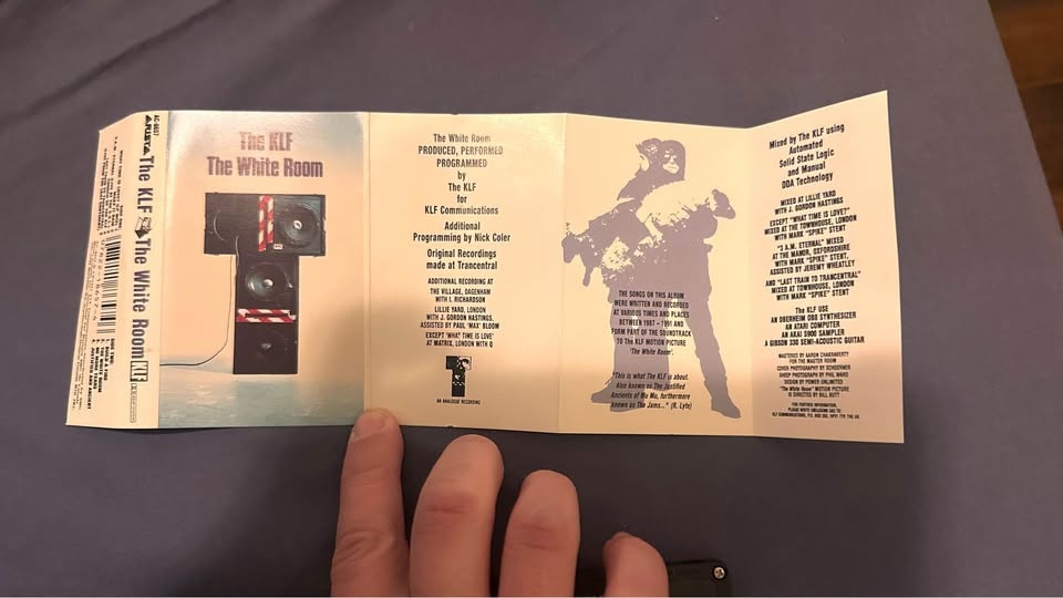 The KLF: The White Room Cassette - photo 4