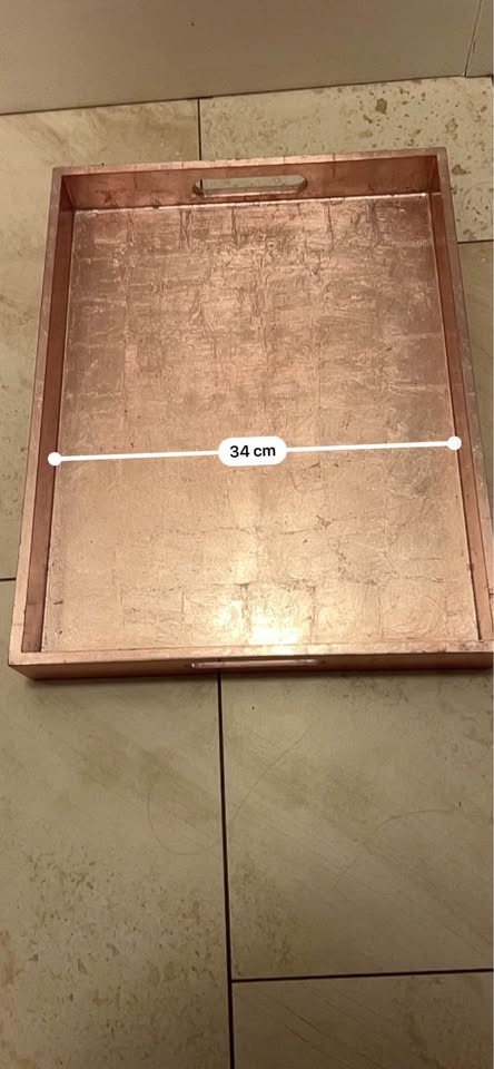 Large pink tray - photo 2