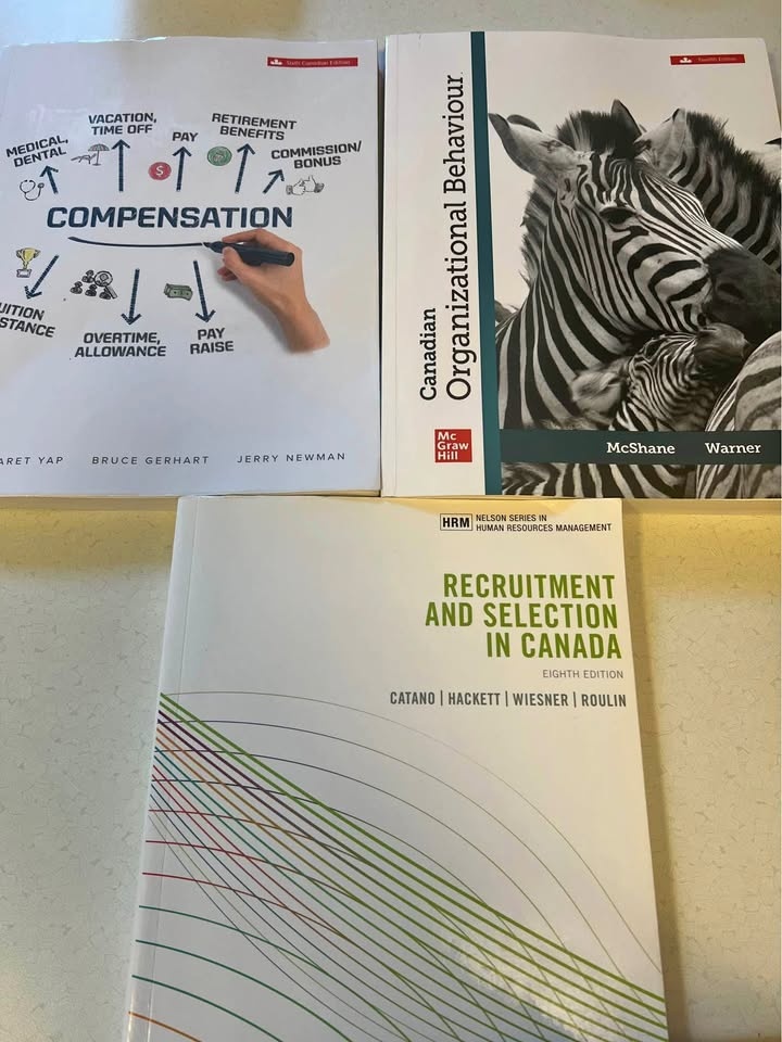 HR text books x3