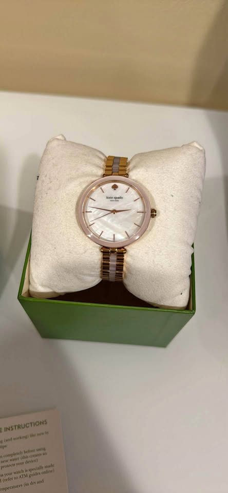 Kate Spade Rose Gold-Tone Blush Pink Watch