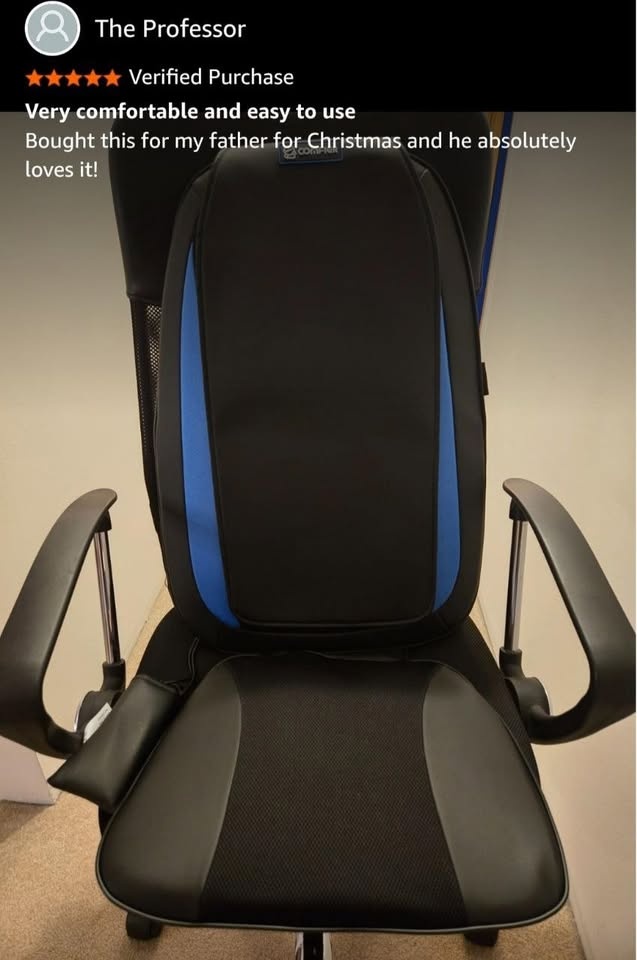Comfier Shiatsu Back Massager with Heat - photo 4
