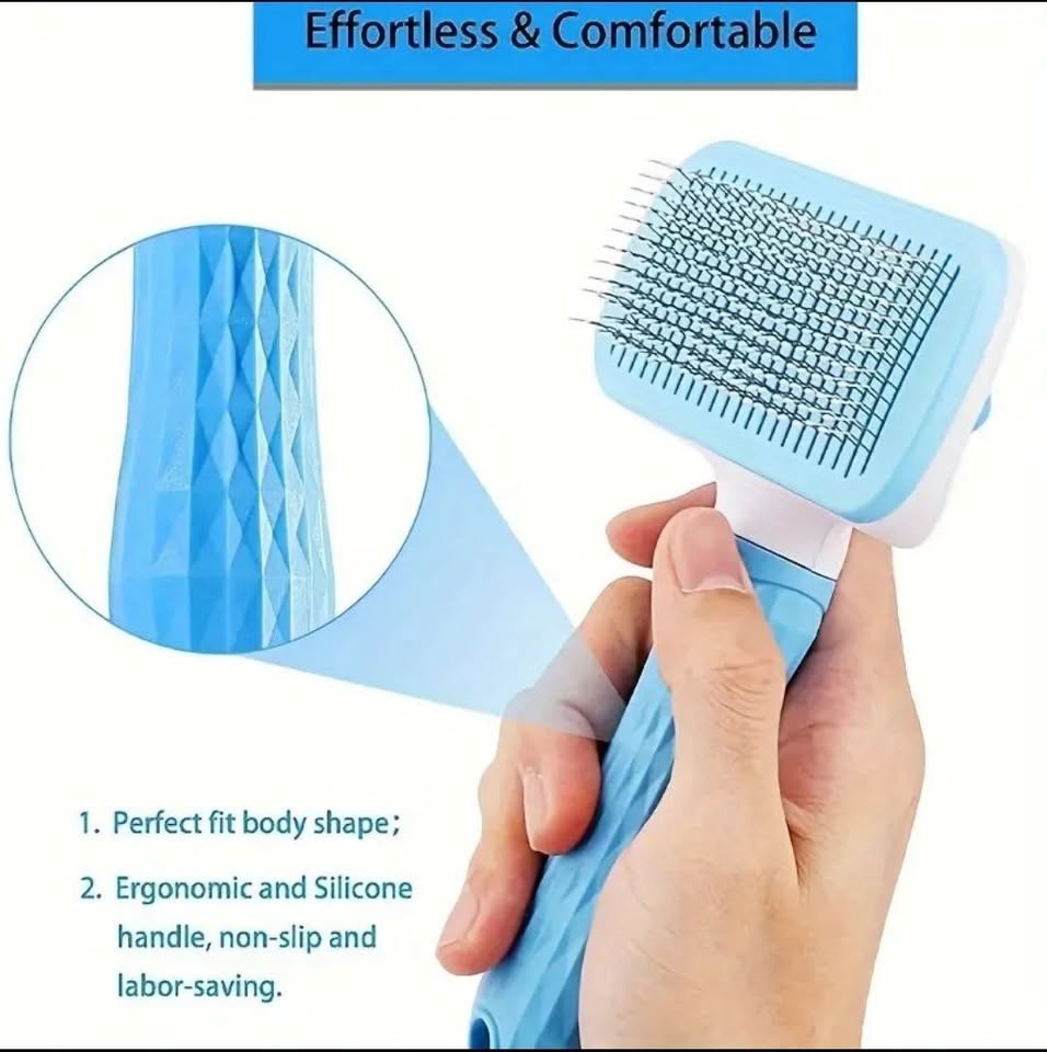Heavy-Duty Pet Massage Comp & Brush - photo 3