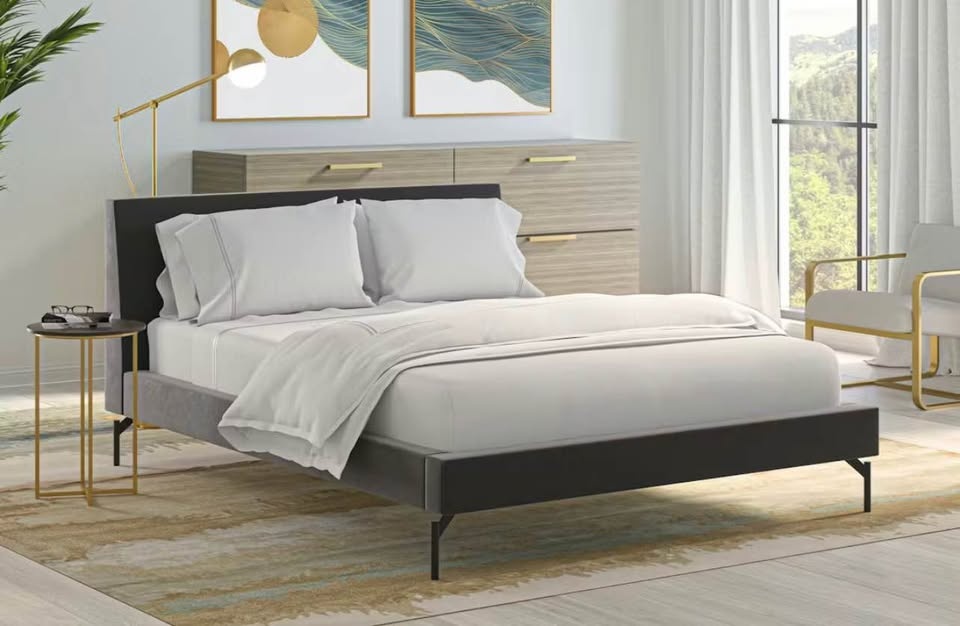Saatva Copenhagen Queen Bed Frame, New in Box - photo 2