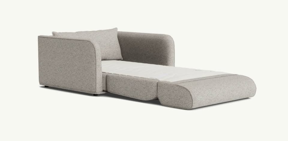 Koala Sofa Bed 46" Twin XL Paperbark Gray NEW - photo 3
