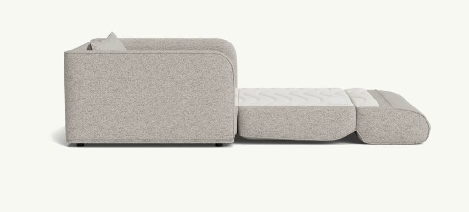 Koala Sofa Bed 46" Twin XL Paperbark Gray NEW - photo 4