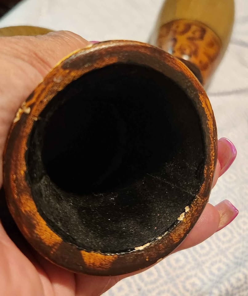 Wood vintage vases bundle sale - photo 4