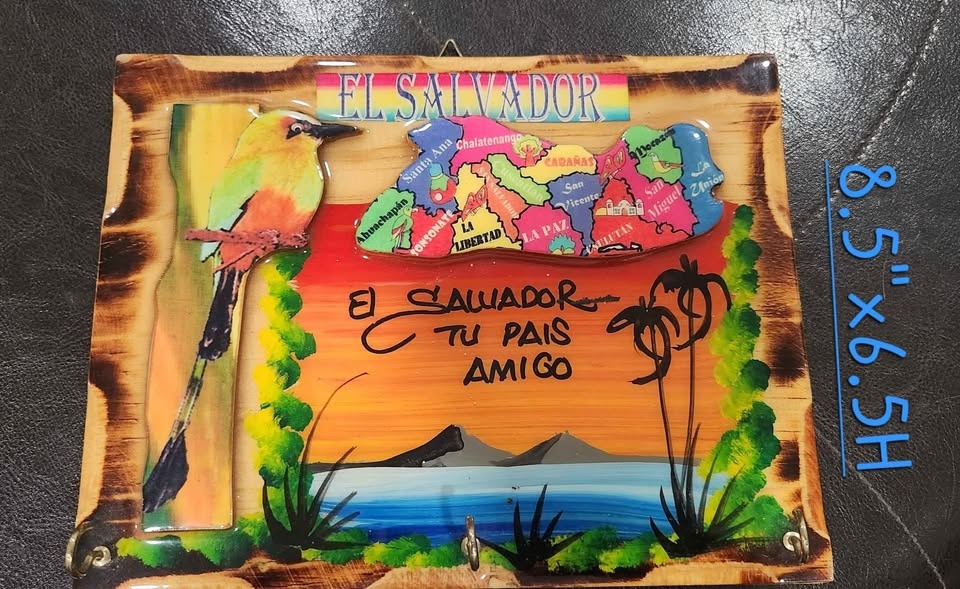 EL SALVADOR plaques for keys/para llaves - photo 3