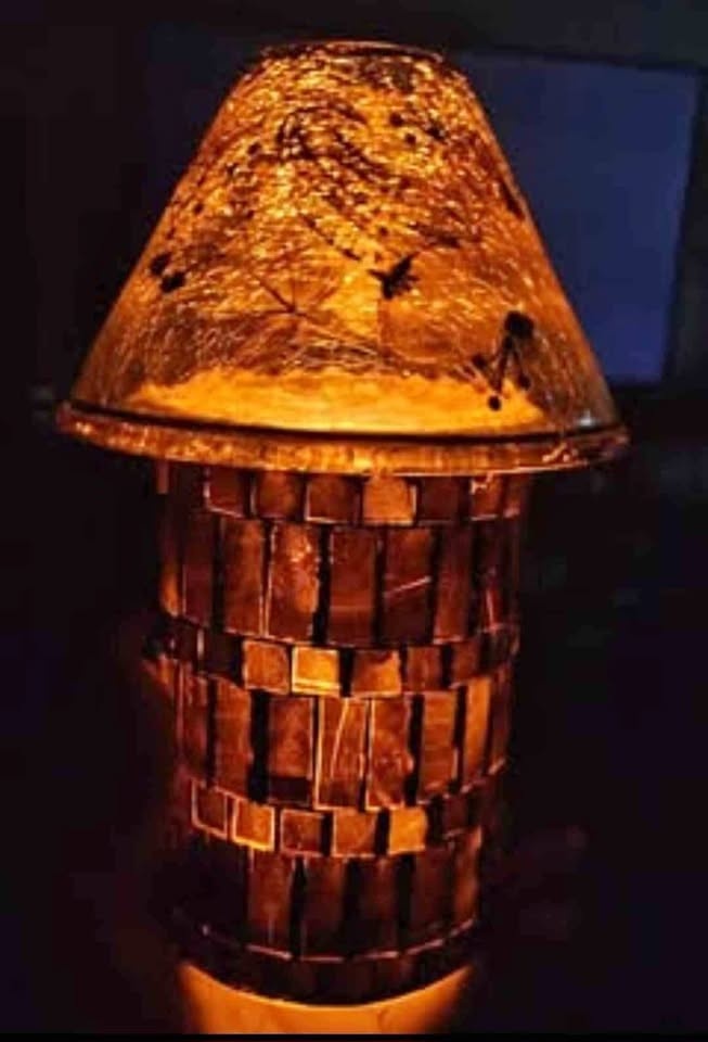 Mosaic vase, balls & more please read