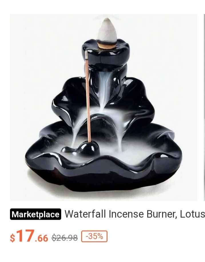 Smoky Waterfall incense burner - photo 5