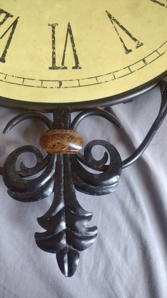 Retro Metal clock - photo 3