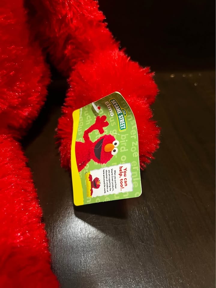 Official Sesame Street Elmo Plush 12inch - photo 4