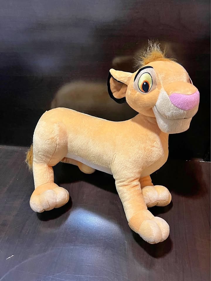 2002 Simba Lion King Plush 20" Disney Hasbro Jumbo Large Stuffed