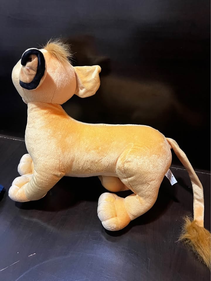 2002 Simba Lion King Plush 20" Disney Hasbro Jumbo Large Stuffed - photo 3