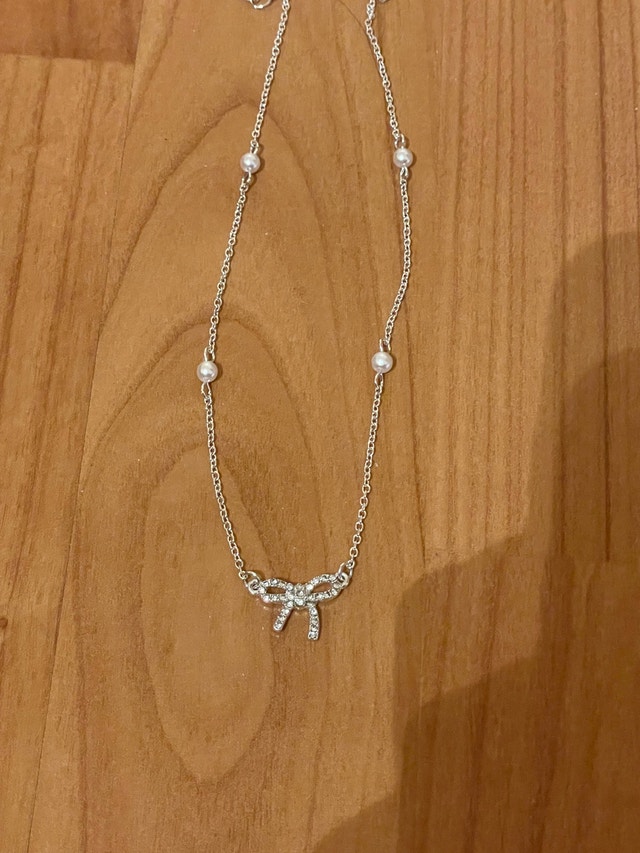 Lovisa Silver Bow Necklace
