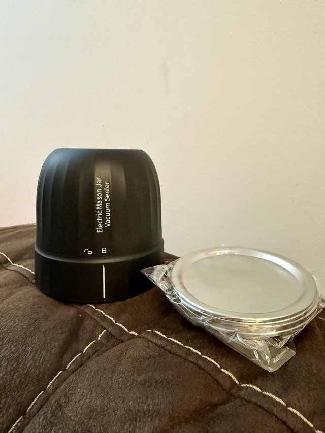 Mason Jar Vacuum Sealer Kit-Fully-Automatic-Mason-Vacuum-Sealing
