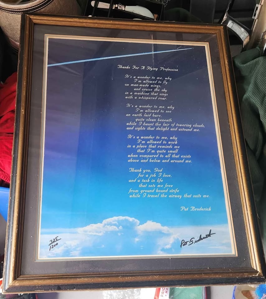 Thanks for a flying profession By Pat Broderick - photo 2