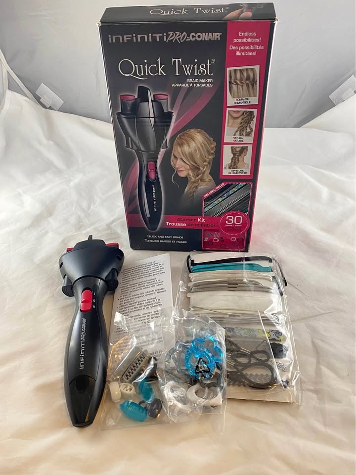 Conair Infiniti Pro Quick Twist Braid Maker CD205C 🥕