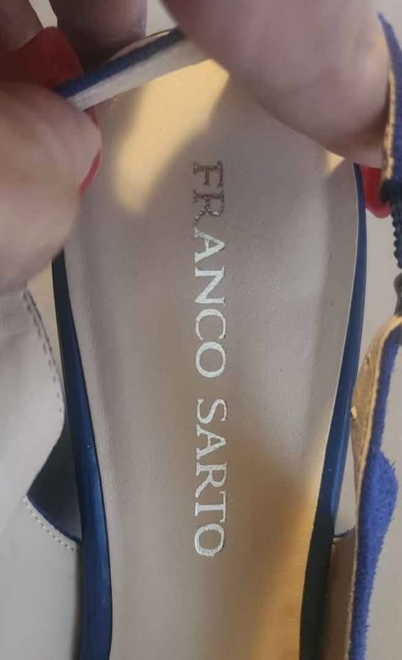 Sarto blue suede shoes 9M - photo 2