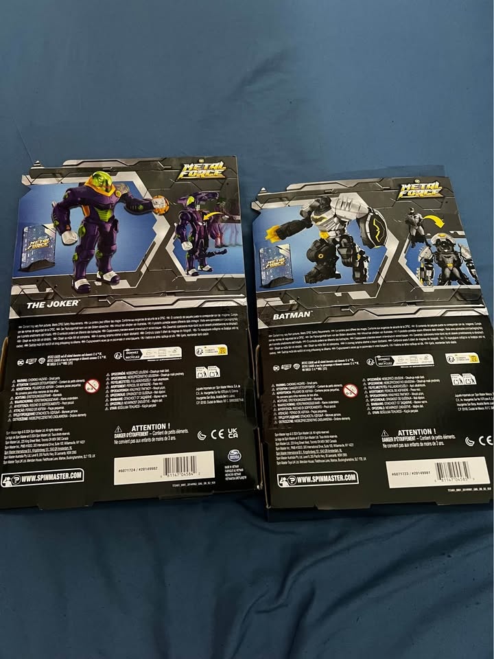 Metal Forces Batman and Joker action figures - photo 2
