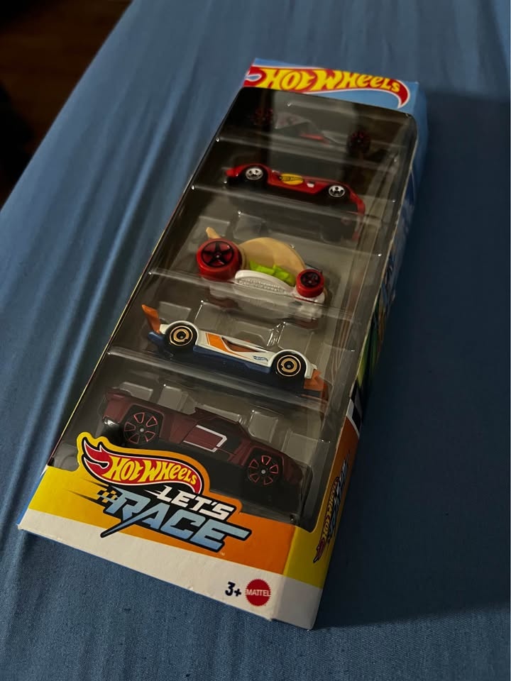 Hot Wheels 5 Pack Motor Show, Retro Racers, Let’s Race - photo 3