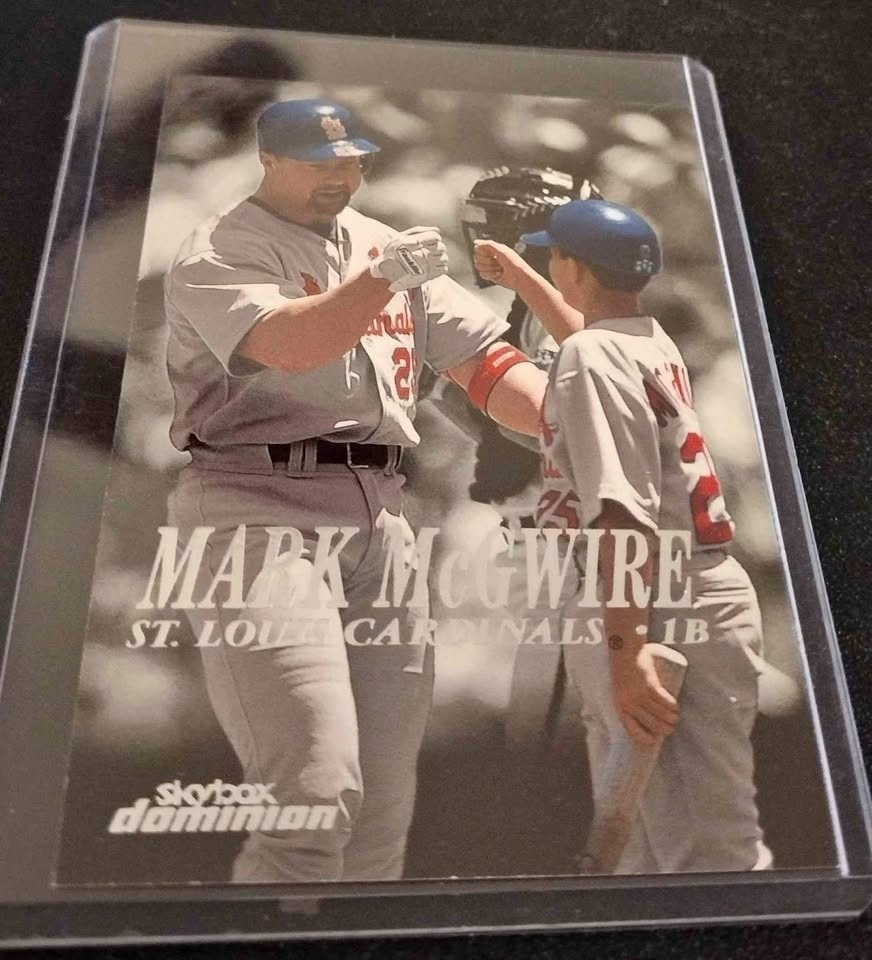 Mark McGwire Encased Baseball Cards