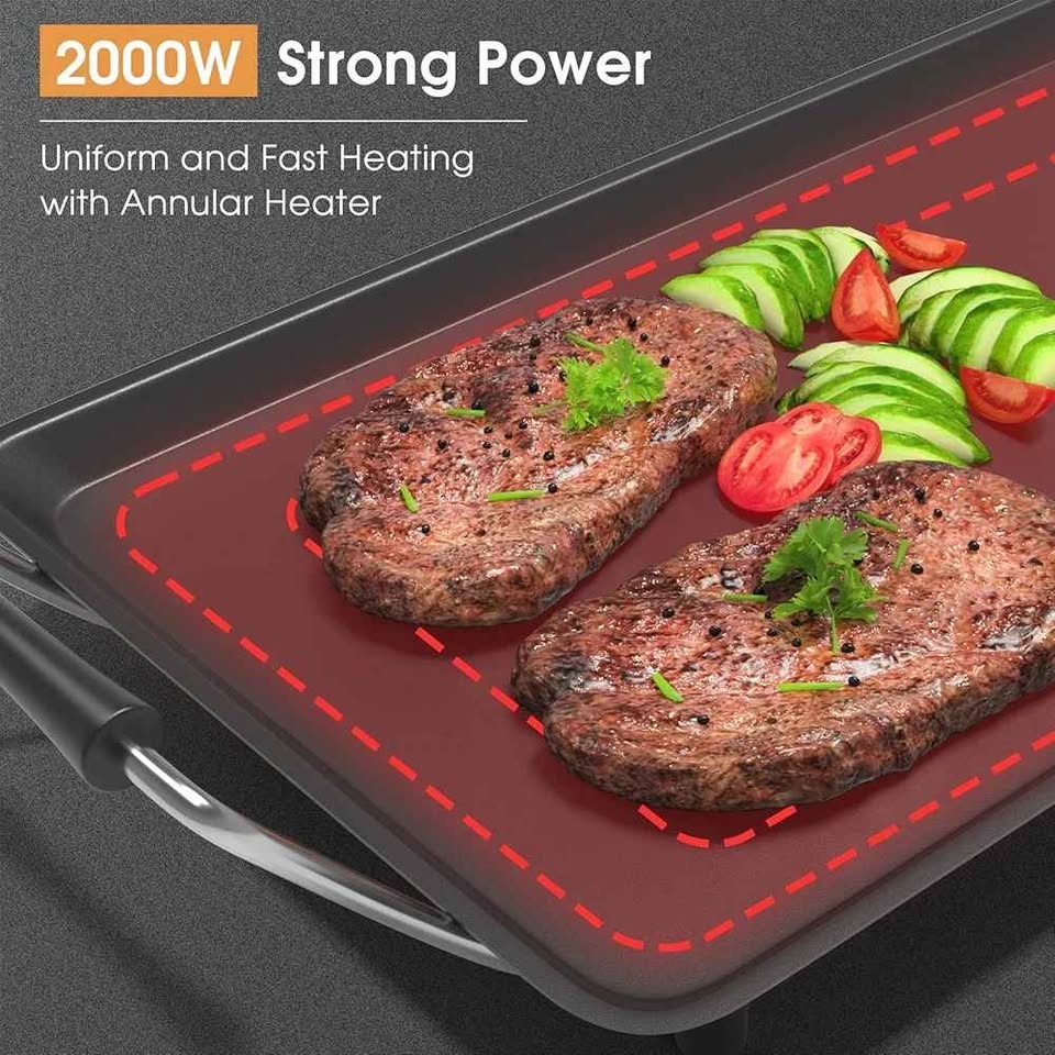COSTWAY 35" Electric Griddle Teppanyaki Grill - photo 4