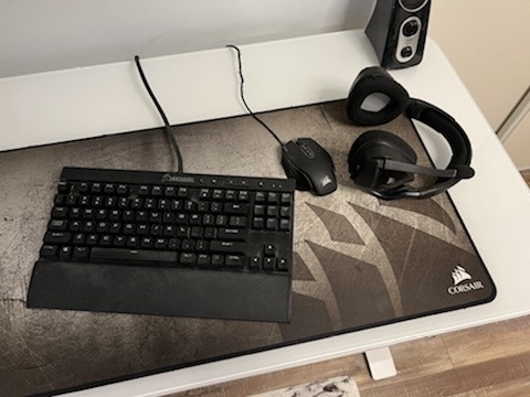 CORSAIR RGB GAMING KEYBOARD, MOUSE HEADSET COMBO - photo 2