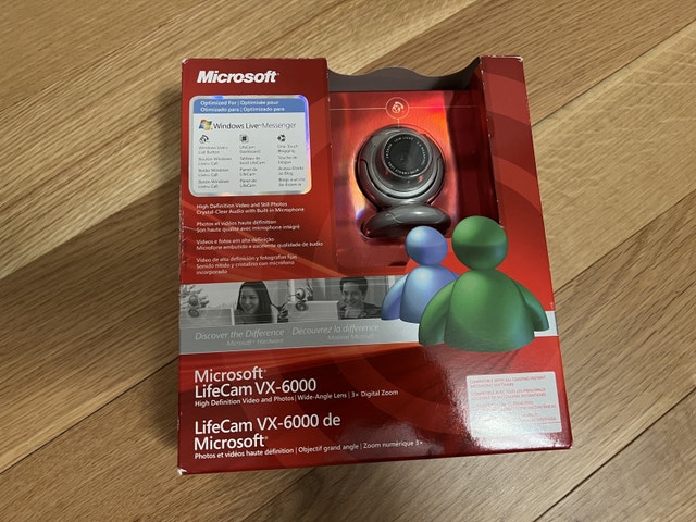 Microsoft Lifecam VX-6000 webcam