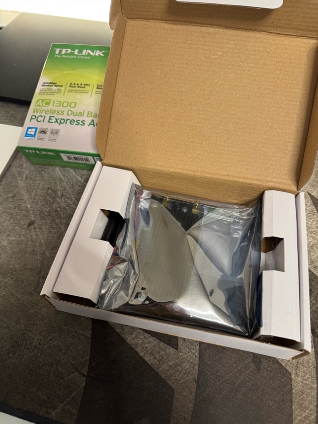TP-LINK ARCHER T6E wireless pci-e adapter - photo 3