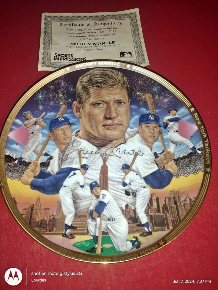 Whose MANTLE will MICKEY end up on ?