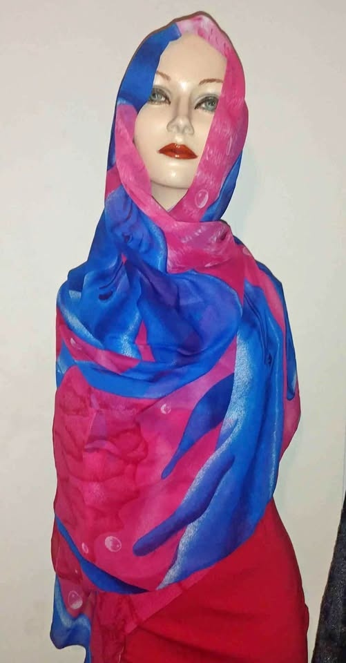 Evening on the town scarfs