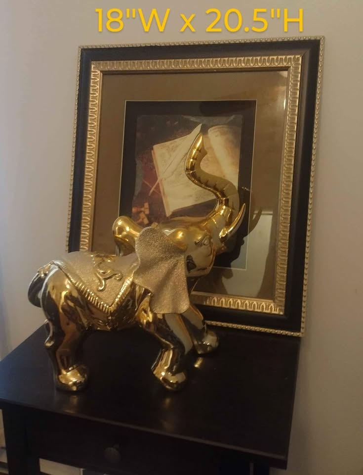 Black & gold 3D wall frame "18x20.5" - photo 5