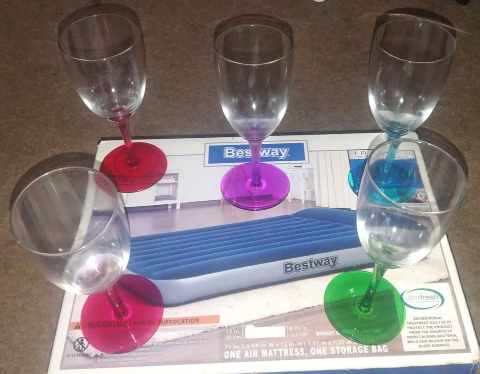 Cool rolling wine glasses Plz read - photo 3