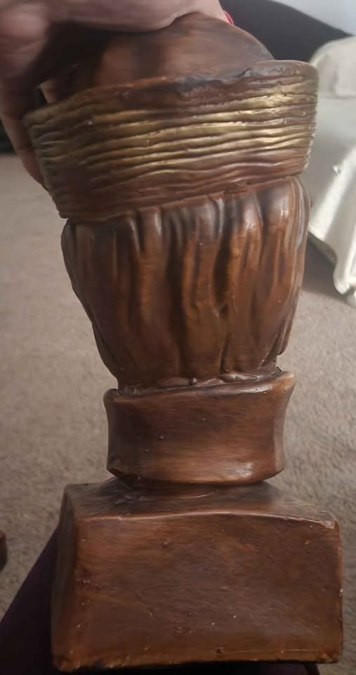 Asian couple sculpture 12x5 - photo 4