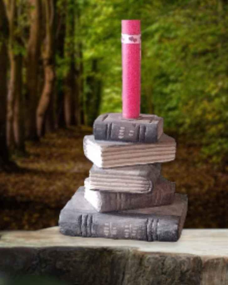 Stack of Books/Candle Holder Christmas Gift - photo 2