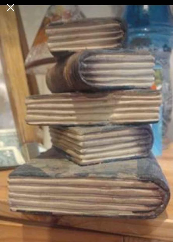 Stack of Books/Candle Holder Christmas Gift - photo 3