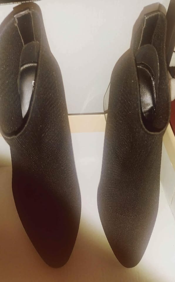 black & rose gold ankle boot 9.5 - photo 5