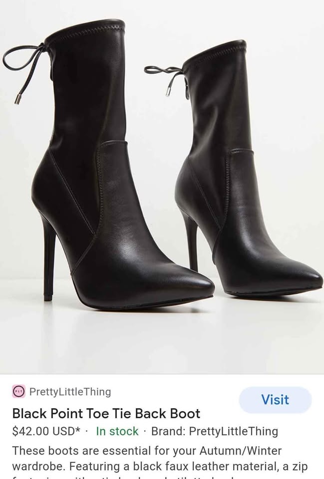 Sexy calf high heel 💕 4.5 - photo 2