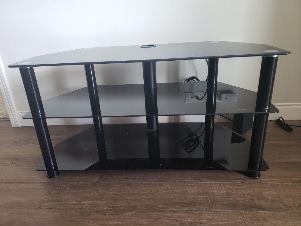New TV Stand with Cable Management