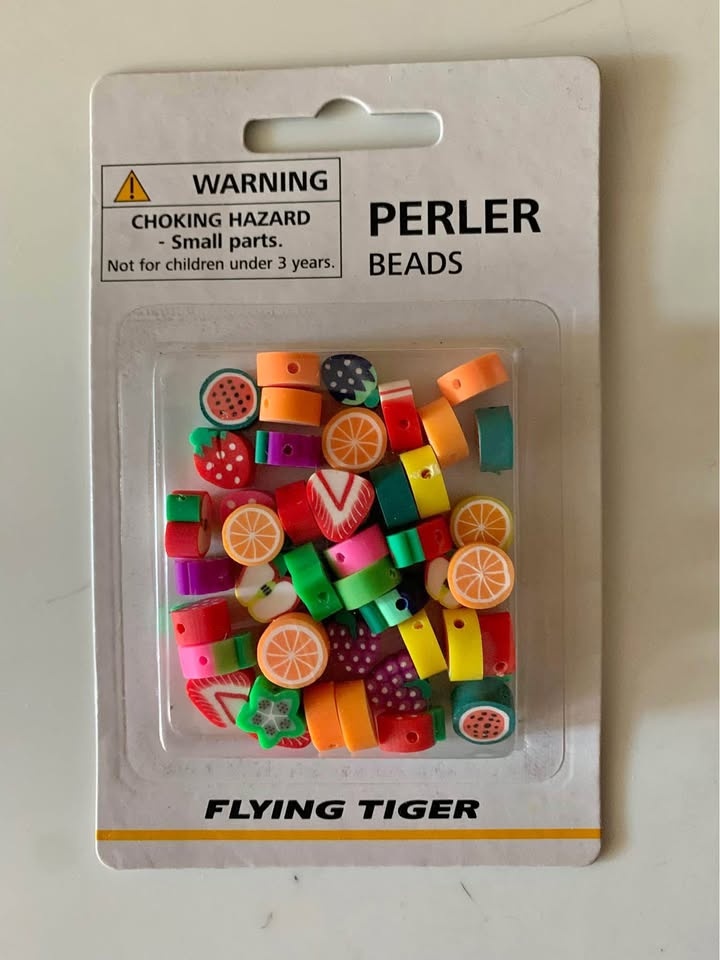 Fruit perler beads