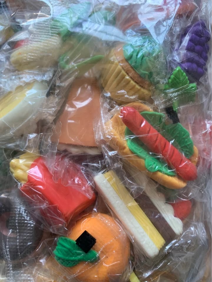 Puzzle eraser food - photo 3