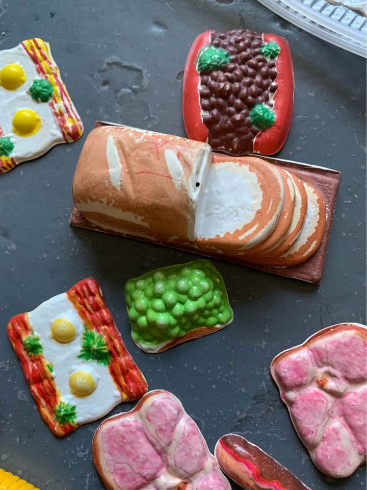Vintage toy replica food - photo 5