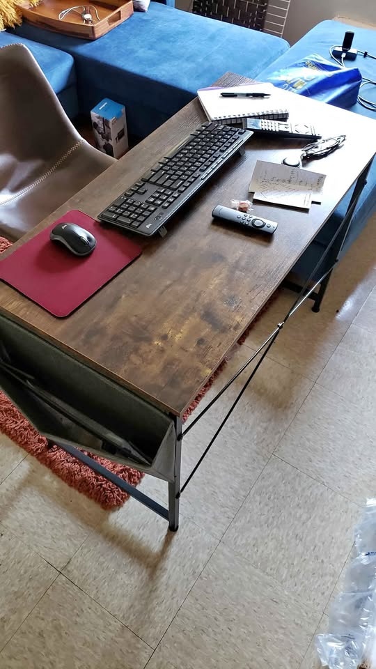Sleek Work desk, Leather Chair, and more in Fire Sale!