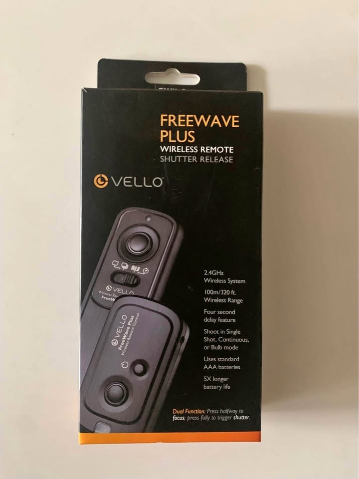 Vello FreeWave Plus RWII-C wireless remote for Canon
