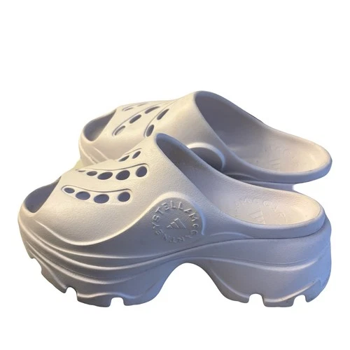 Adidas Stella McCartney Clog White Sz 6 - photo 4