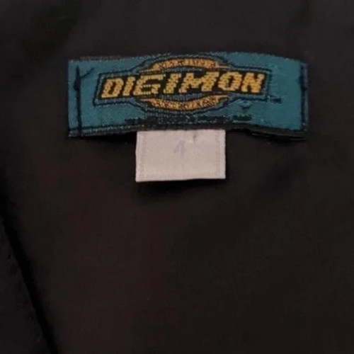 DIGIMON Vintage 90s Toddler Boys Size 4 Satin Printed Vest - photo 5