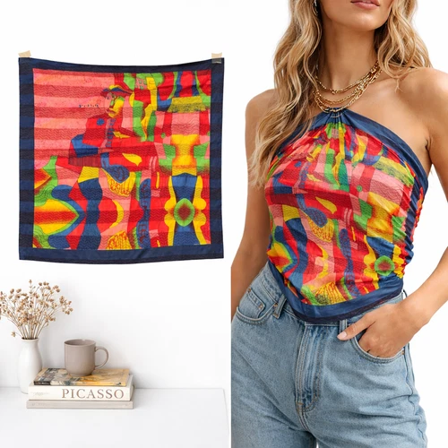 Vintage Pablo Picasso Abstract Art Print Large Square Scarf