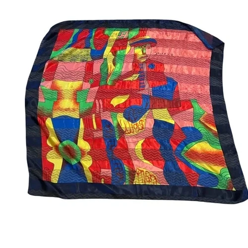 Vintage Pablo Picasso Abstract Art Print Large Square Scarf - photo 3