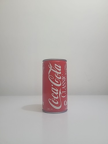 Empty 1980s 280 Ml Coke Classic Soda Can